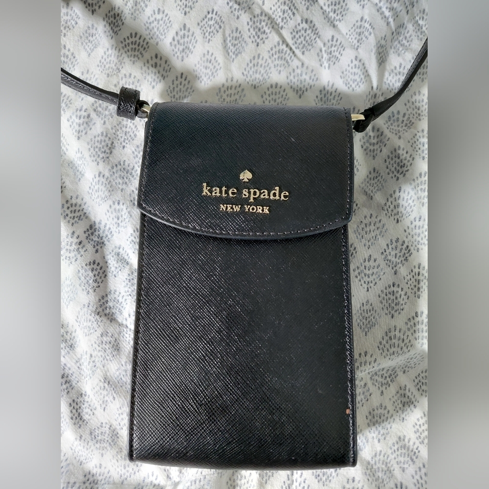 Kate Spade New York Black Crossbody Phone Bag